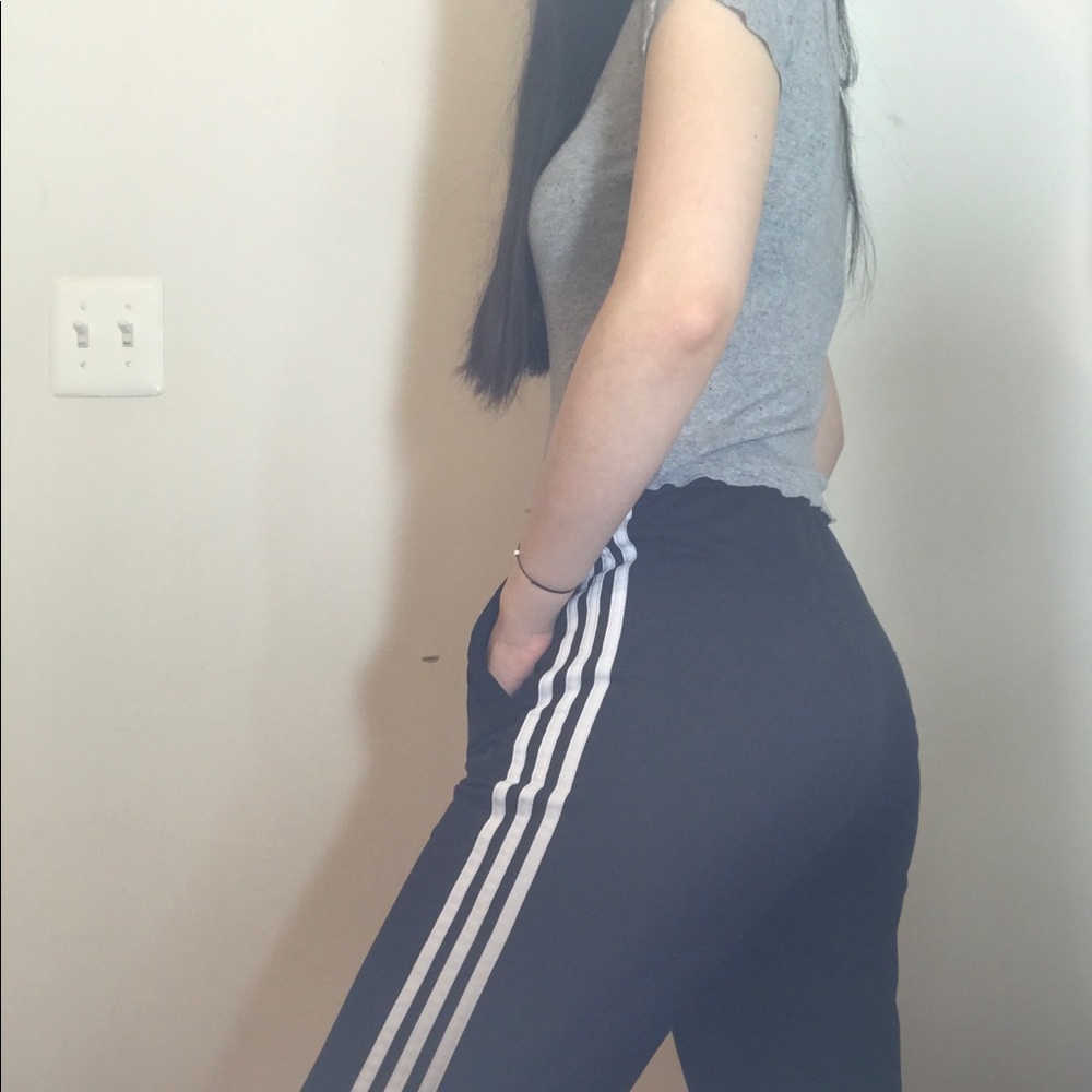 Adidas Joggers with Ankle Cuffs